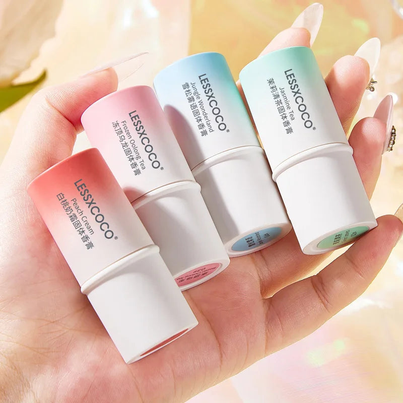 Solid Perfume Portable Balm Long-lasting Fragrances Fresh Elegant Qme