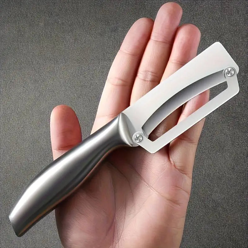 Stainless Steel Vegetable Peeler Kitchen Melon Planer Double-Head Peeler Household Multiple-Function Fruit And Vegetable Peeler Qme