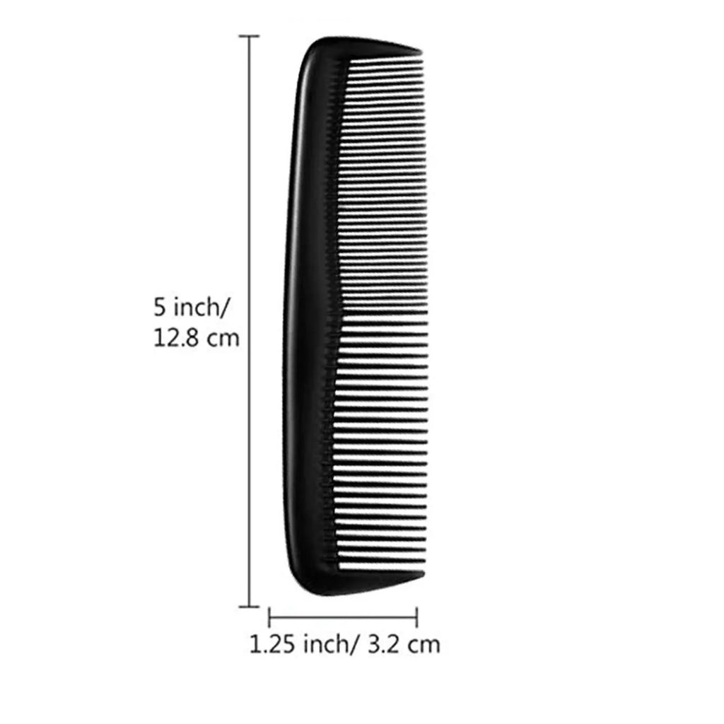 12pcs Hairdressing Comb Plastic Pointed-tail Comb Hair Salon Professional Hair Dye Comb Anti-static Hair Salon Supplies Qme