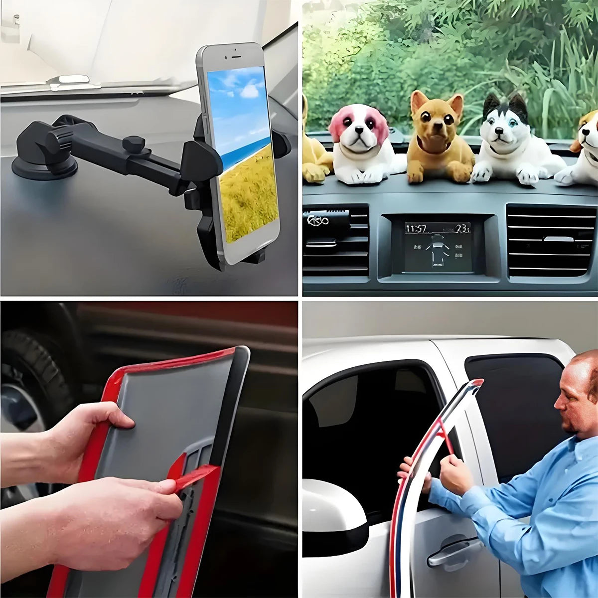 Double Sided Tape Adhesive Car Special Double-sided Tape Indoor Decor Traceless Fixing Sticker Two Face Tape Qme