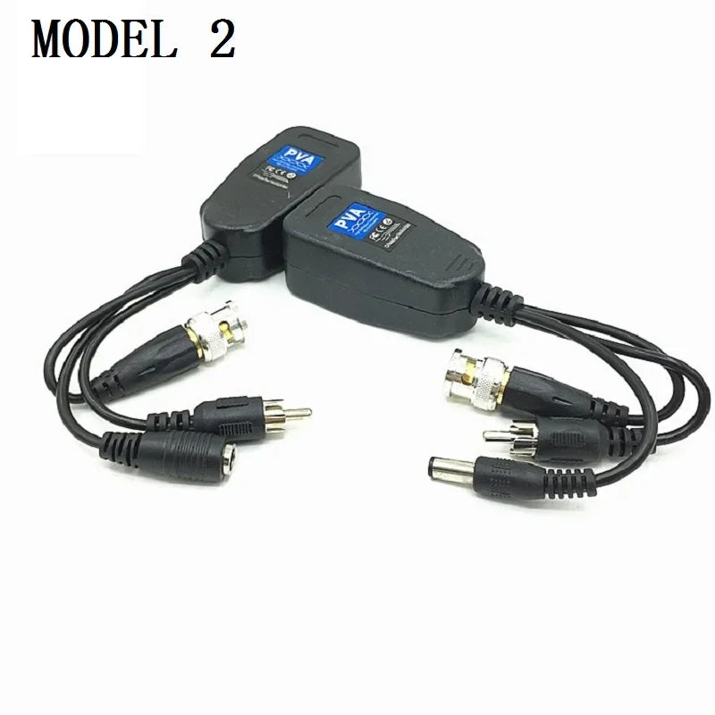 ESCAM 5Pairs 10Pieces 1CH Passive Balun RJ45 CCTV Balun Video Balun Transceiver Supply Power For HDCVI/HDTVI/AHD Analog Camera Qme
