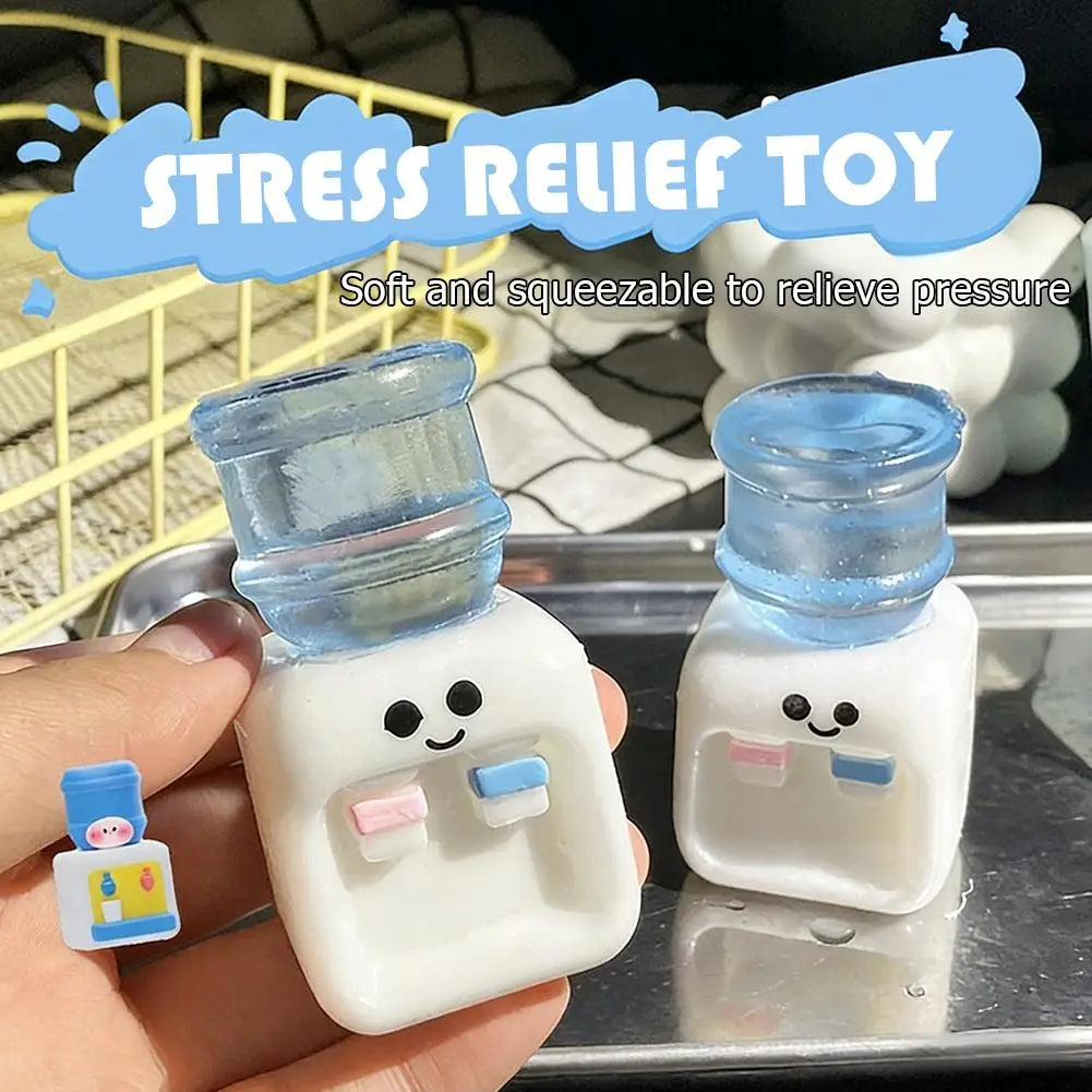 Squishy Water Dispenser Squeeze Toy Funny Anti Stress Fidget Adults Qme