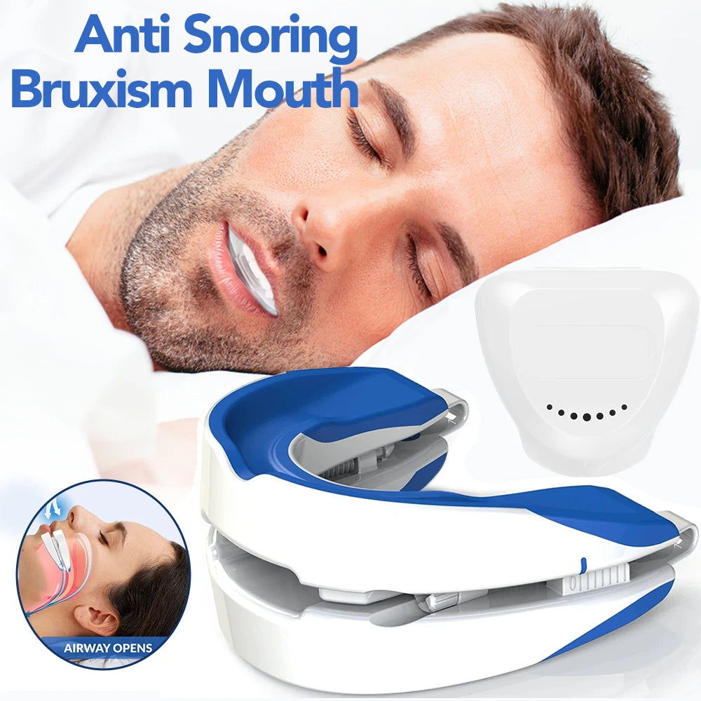 Adjustable Anti-snore Mouthpiece Sleeping Mouth Guard Stop Snoring Qme