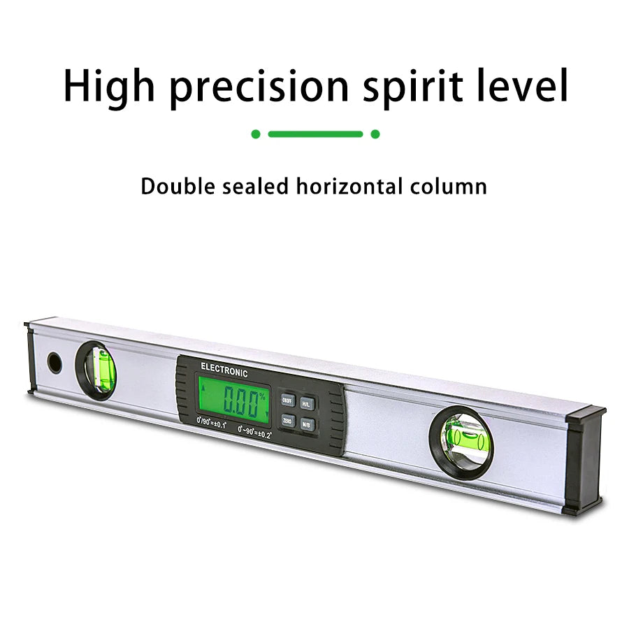 Digital Protractor Angle Finder Electronic Level 360 Degree Qme