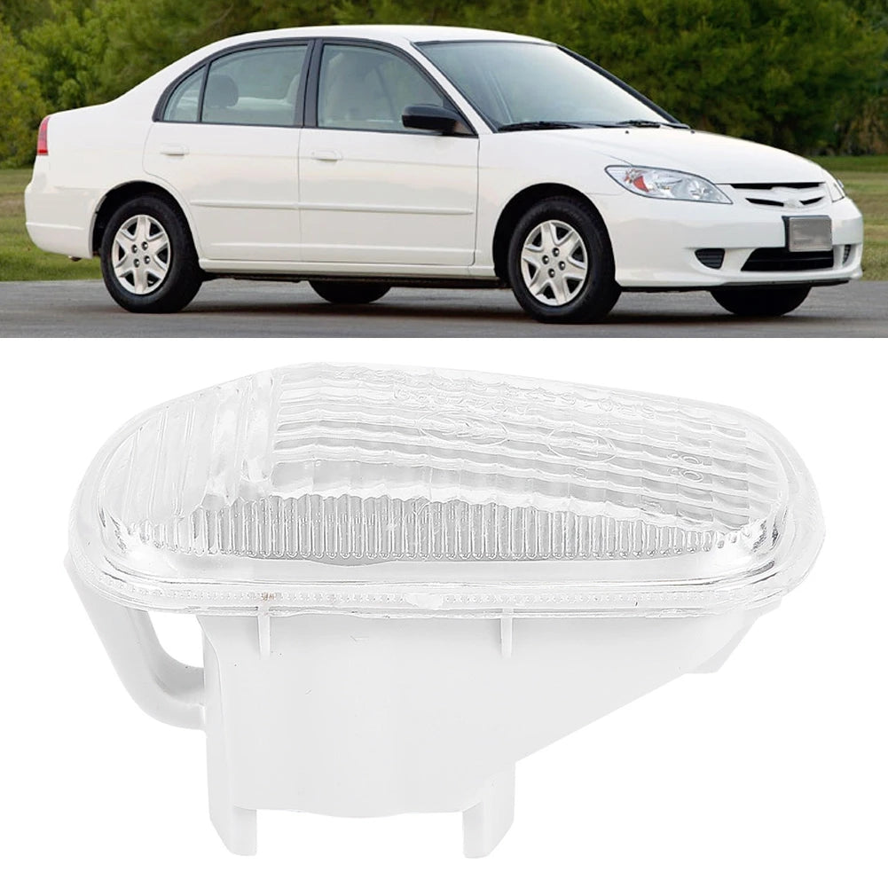 Car Turn Signal Light Shell Turn Signal Light Shade Car Side Baffle Turn Signal Light Shade Cover Fit for 34301-S5H-T02 Qme