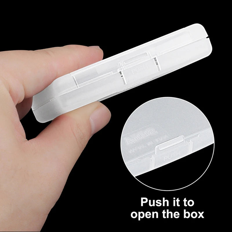 Single Game Card Storage Display Box Gear Cart GG Clear Replacement Qme