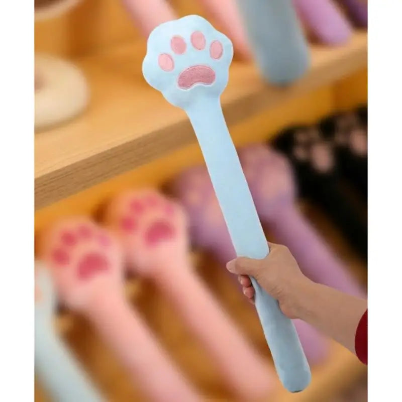 Soft Plush Meridian Massage Pat Cute Cartoon Pattern Portable Body Qme one size A6