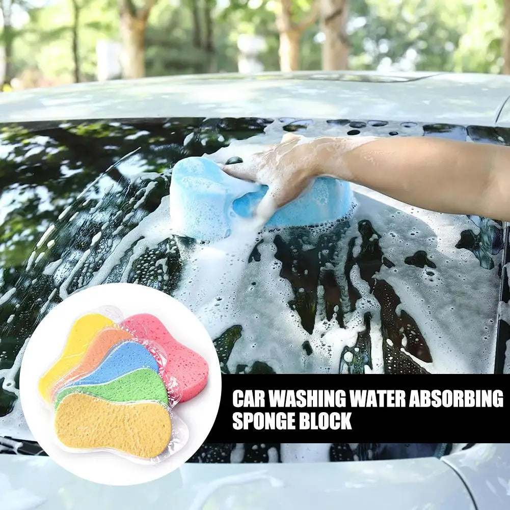 Large Car Washing Sponge Honeycomb Sponges Auto Wash Multi-color Qme