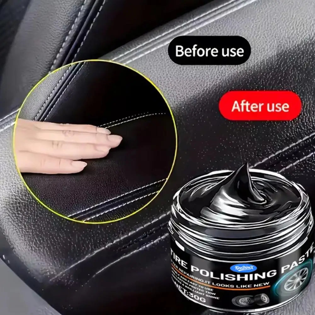 Car Interior Repair Paste Auto Plastic Renovator Wax Scratch Bumpers Qme