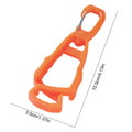 Glove Clips Glove Holder for Work Prevent Loss Free Hands Gloves Keeper Powerful Bite Glove Grabbers Clips Qme Orange