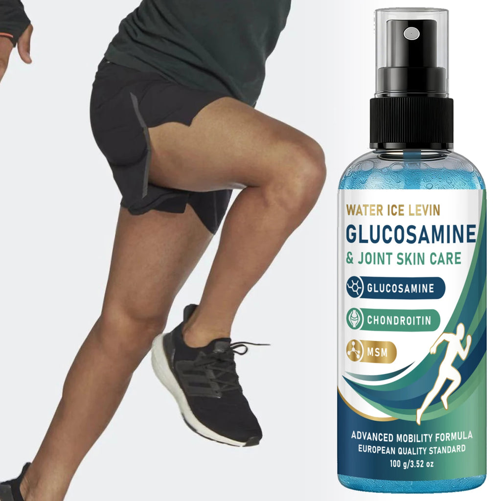 Advanced Mobility Glucosamine MSM Joint Spray, Collagen Hydrating Chondroitin Body Care Mist Qme