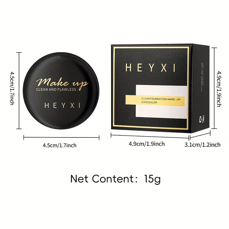 Clear Concealer Cream Waterproof Sweat Proof Durable Natural Finish Qme