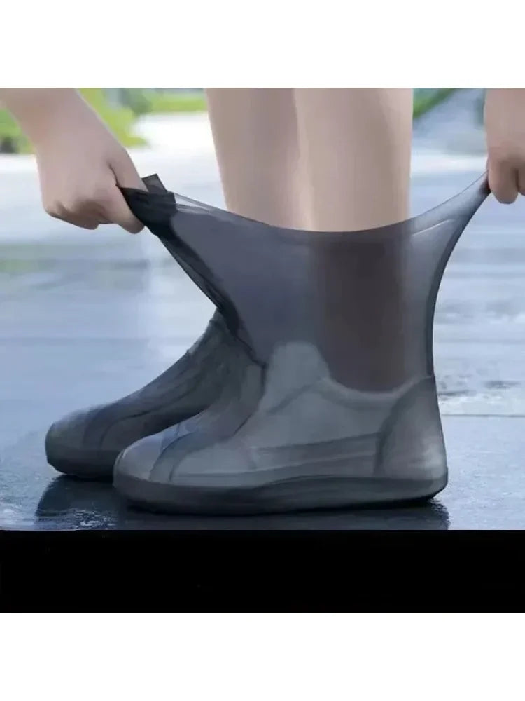 Latex Waterproof Shoe Covers Unisex Shoes Protectors Reusable Qme