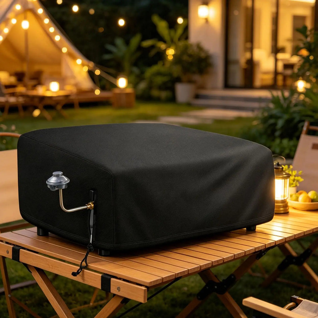 Gas Grill Cover Waterproof Heavy Duty Propane BBQ Covers Barbecue Bar Qme