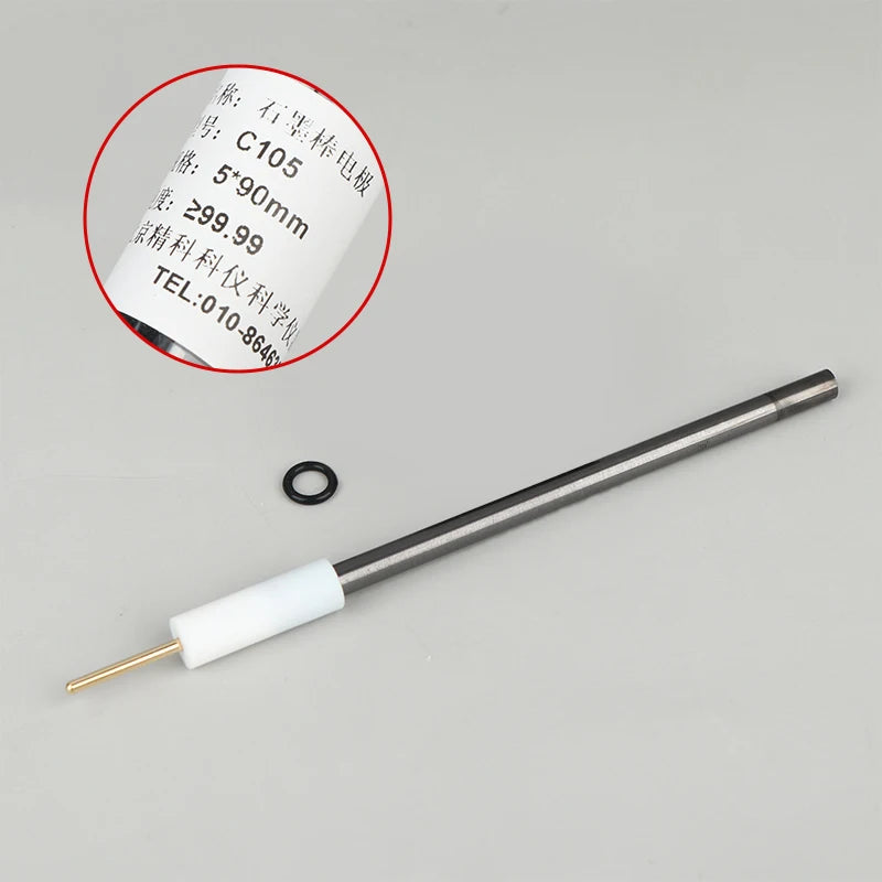 3/4/5/6MM Electrode Research Rod Electrolysis High-purity Electrolysis Anode Carbon Rod Qme 5x90mm