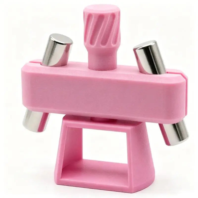 Cats Eye Gyroscope Nail Art Tool 2026 Latest Upgrade Glass Bead Qme Pink