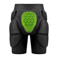 Padded Shorts Skating 3D Protection Skate Shorts High-Impact EVA Padding Breathable Lycra Fabric Impact Shorts for Women/ Men Qme black XXL