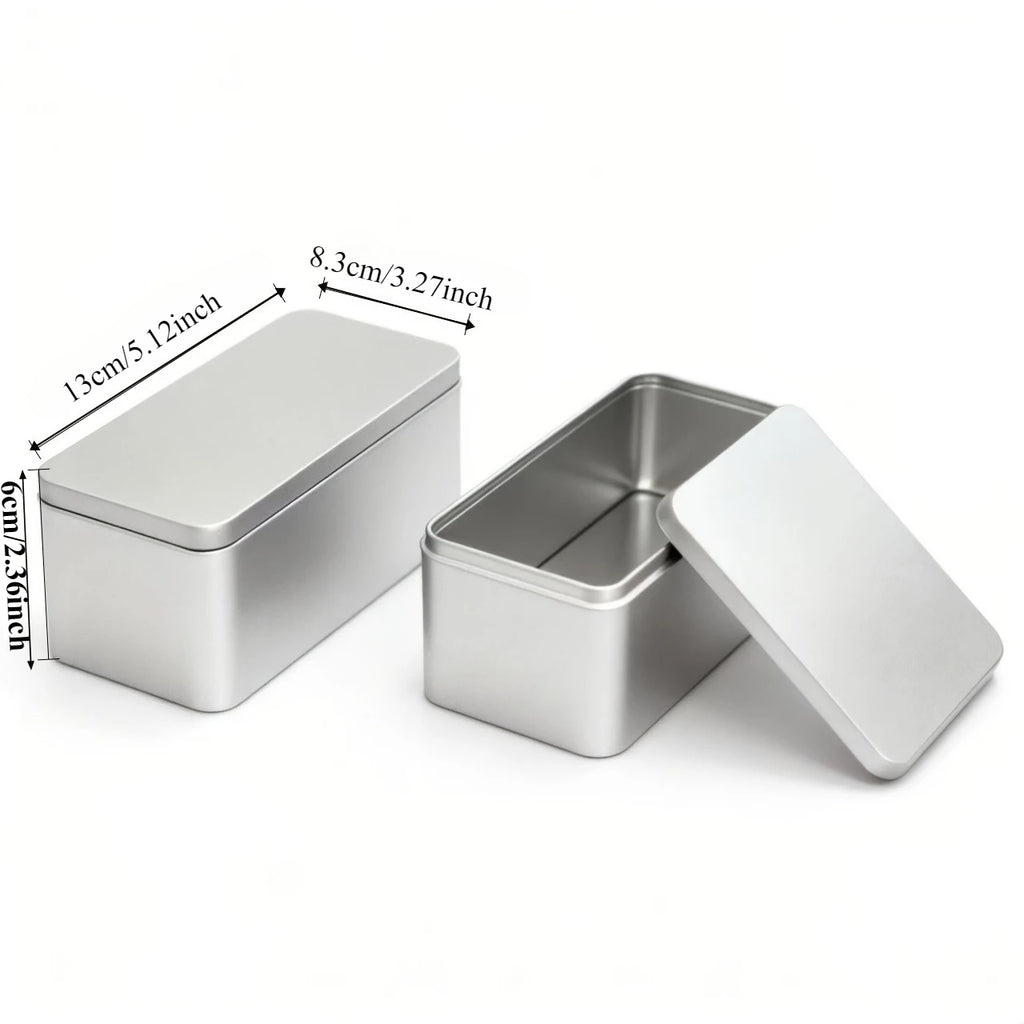 High-Quality Jewelry Necklace Storage Box - Silvery Frosted Texture，Cosmetics Storage Box Qme