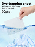 50 Anti-dyeing Laundry Absorbing Tablets Strong Absorption Qme 50pcs