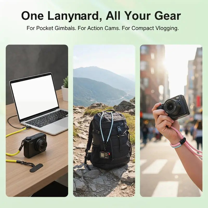 Travel-friendly Lanyard OSMO Pocket 3 4 1 Screw Keeps Device Safe Qme