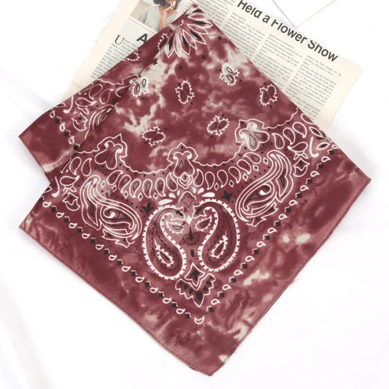 Fashion Unisex Men Women Bandana Hairband Cowboy Mens Biker Sports Qme A6