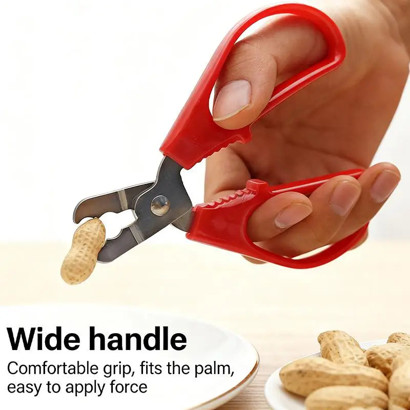 Seed Pistachio Sheller Peeling Pliers Kitchen Tool Stainless Steel Qme