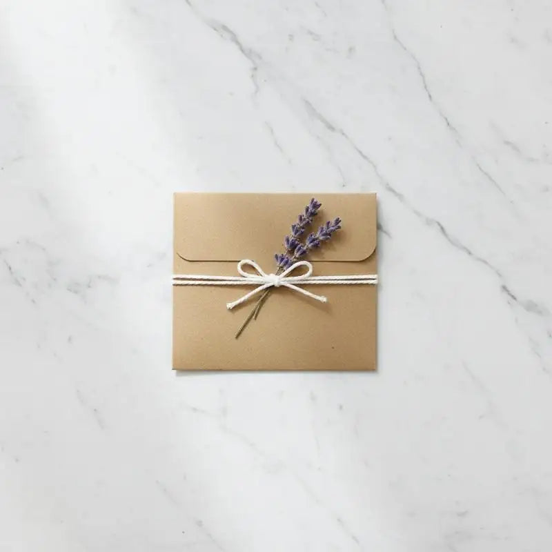 Thickened Square Kraft Paper Bags Card Packaging Eco-friendly Qme