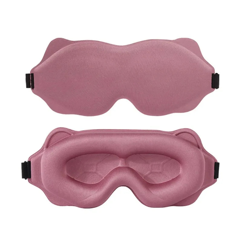 3D Stereoscopic Light-blocking Sleep Eye Mask Breathable Non-pressing Qme