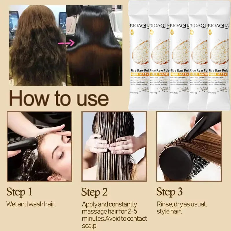 5 Seconds Soft Smooth Care Natural Repair Professional Magical Hair Mask Prevent Dryness Split Ends Repair Damage Frizz 2026 Qme