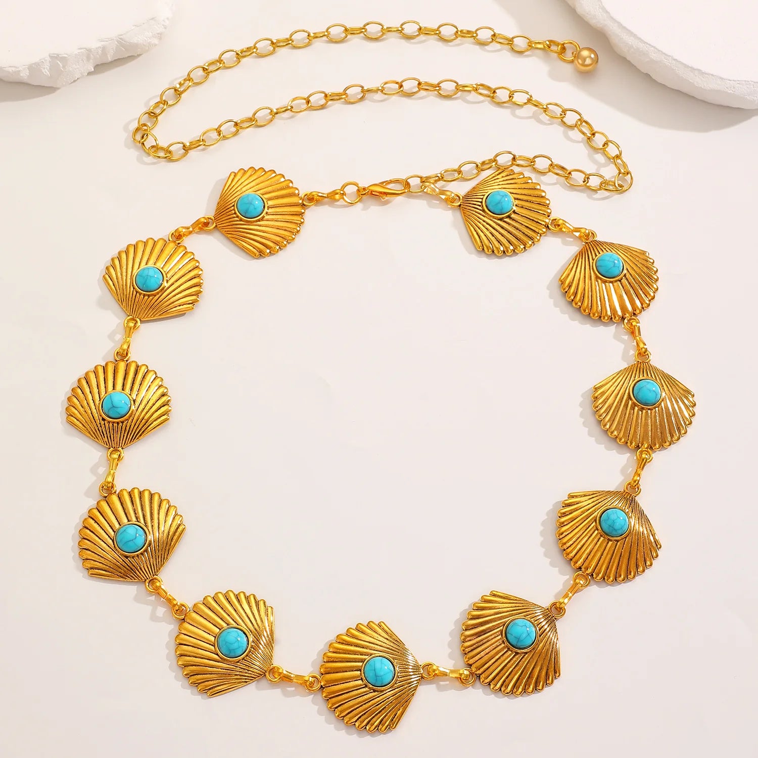 Women's Slim Decorative Waist Chain Silver Ethnic Style Tassel Chain Belt for Dresses Jeans Belt Trendy Qme Y