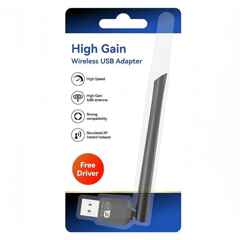 Usb Wireless Network Adapter AC1200 Wifi Receiver Desktop Computers Qme one size A6
