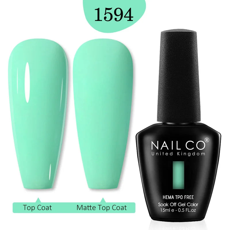 NAILCO Glitter Reflective Series Gel Nail Polish Nails Art Semi