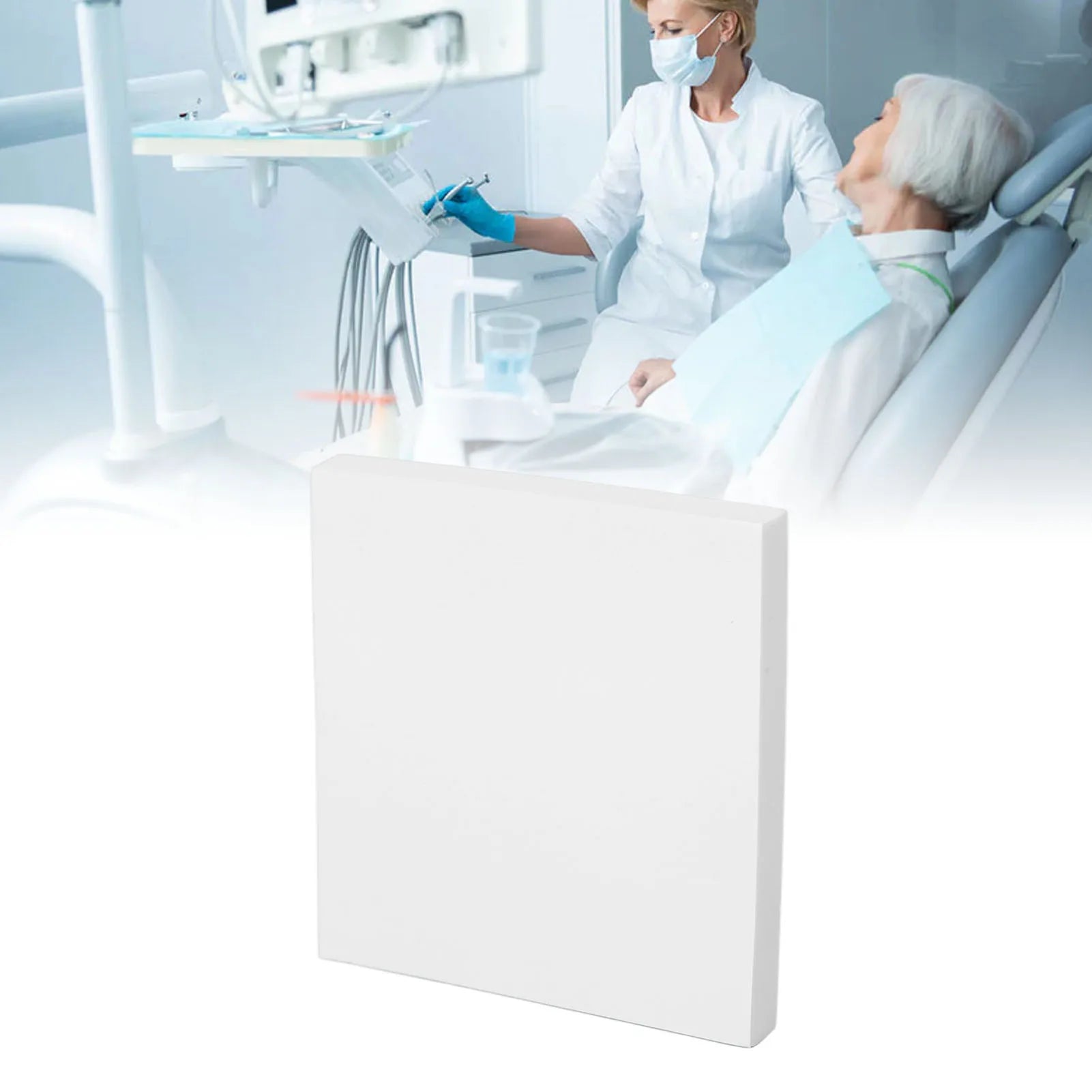 Dental Disposable Mixing Paper Dental Mixing Pads Multi Purpose Coated Hand Mixing Double Sides Blending for Dental Materials Qme