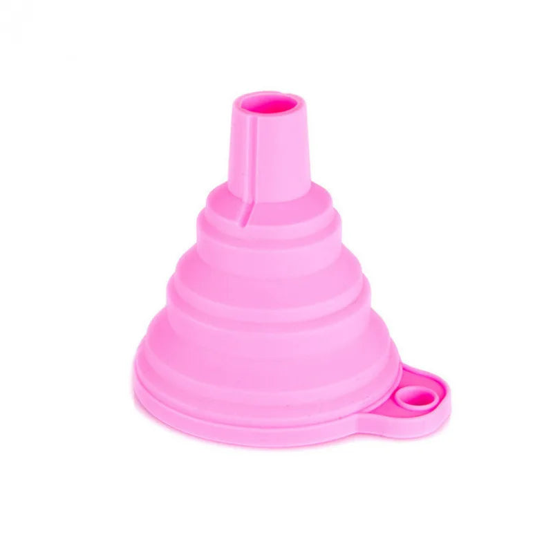 Food Grade Silicone Folding Funnel Portable Small Multi-purpose Qme