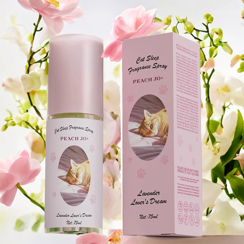 Cat Sleep Perfume Lavender Jasmine Fresh Natural Air Spray Plan Last Qme