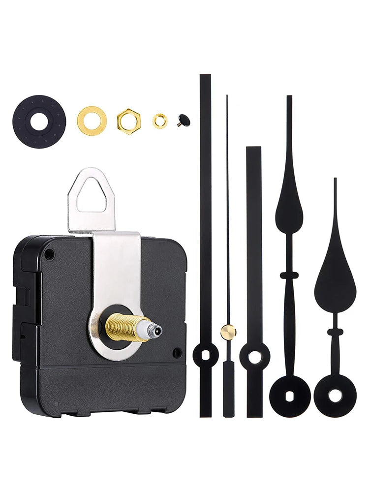 Clock Mechanism Silent Quartz Movement Machine Wall Hands Pointer Set Clockwork Table Hanging DIY Quartz Watch Repair Parts Qme A