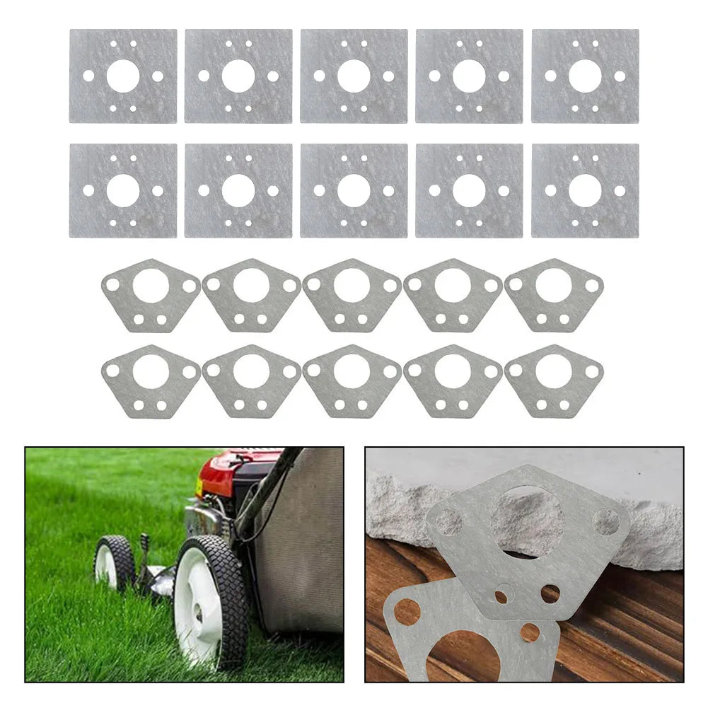 20PCS Carburetor Gasket For Trimmer Brushcutter Engine For 40-5 43cc 49cc 52cc For CG430 For CG520 For BC430 For BC520 Chainsaw Qme