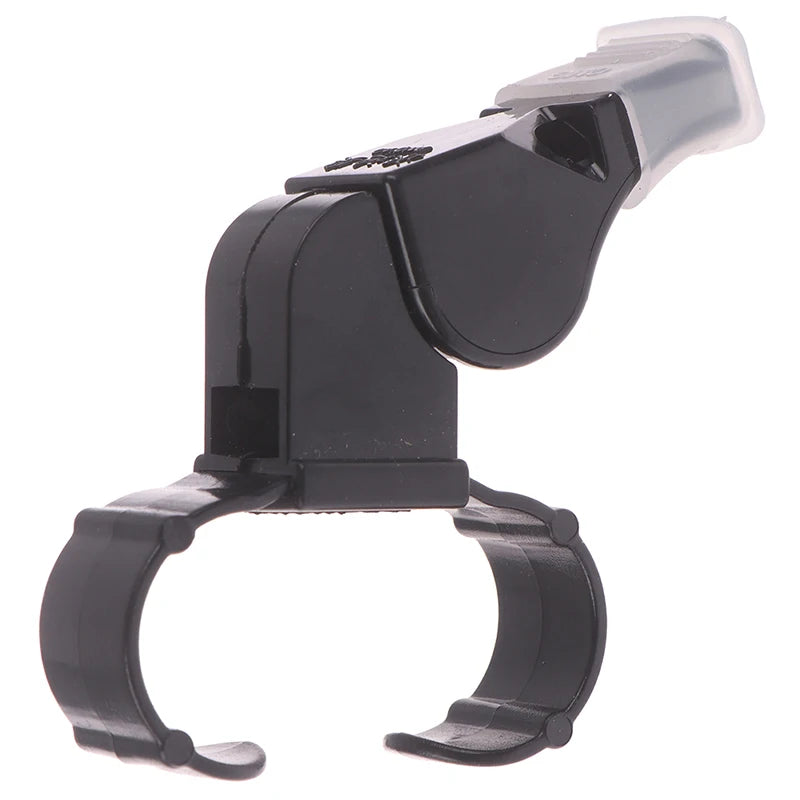 Black Plastic Pealess Finger Grip Sports Skate Football Referee Mouth Qme