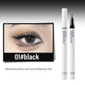 Micro-Sculpt Eyeliner Ultra Fine 0.01mm Tip for Lashes & Brows 24H Waterproof No-Smudge Smooth Black Brown White Eyeliner Makeup Qme 01 black
