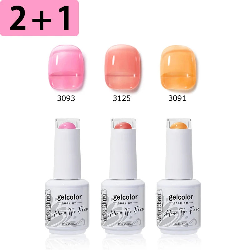 Ice-transparent Nude Gel Nail Polish 2026 Popular Daily Gentle Jelly