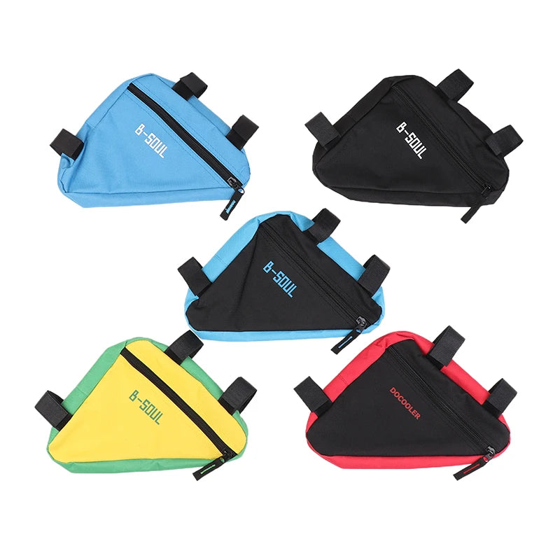 Bike Triangle Tool Bag Upper Pipe Crossbeam Bicycle Front Frame Qme