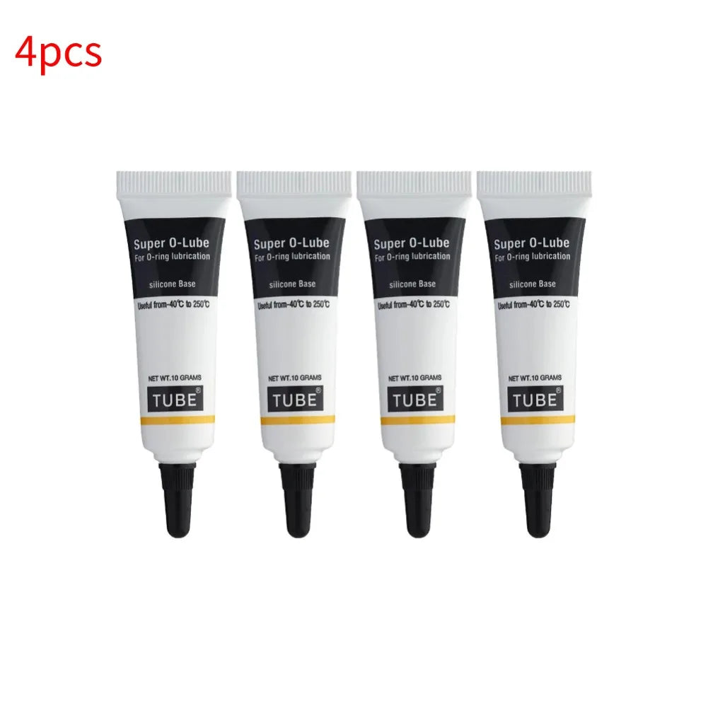 O Type Grease Silicone Grease Lubricant Bearing Lubrication Coffee Machine Lubrication Home Improvement Hardware Qme 4pcs
