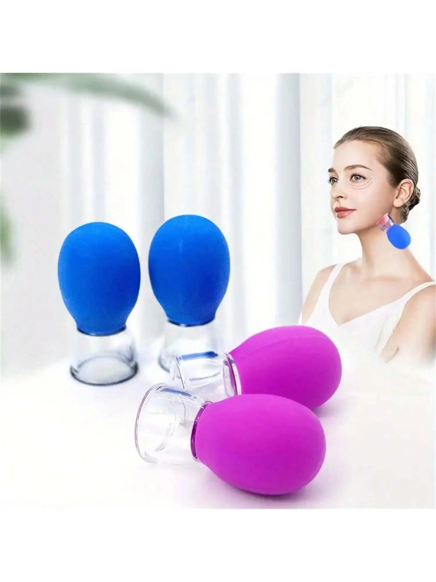 Vacuum Negative Pressure Cupping Machine Scraping Lifting Facial Qme