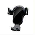 1pc Car Phone Bracket: Securely Mount Your Phone for Safe Navigation! Qme Black