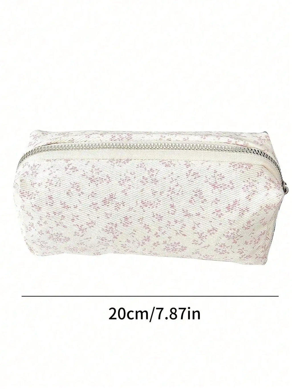 Pink Purple Pencil Case Ins Stationery Bag Multi-functional Cosmetic Qme