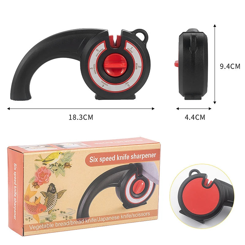 CC11Knife Sharpening Problem Easily Break 6-in-1 Multifunction Qme onesize B