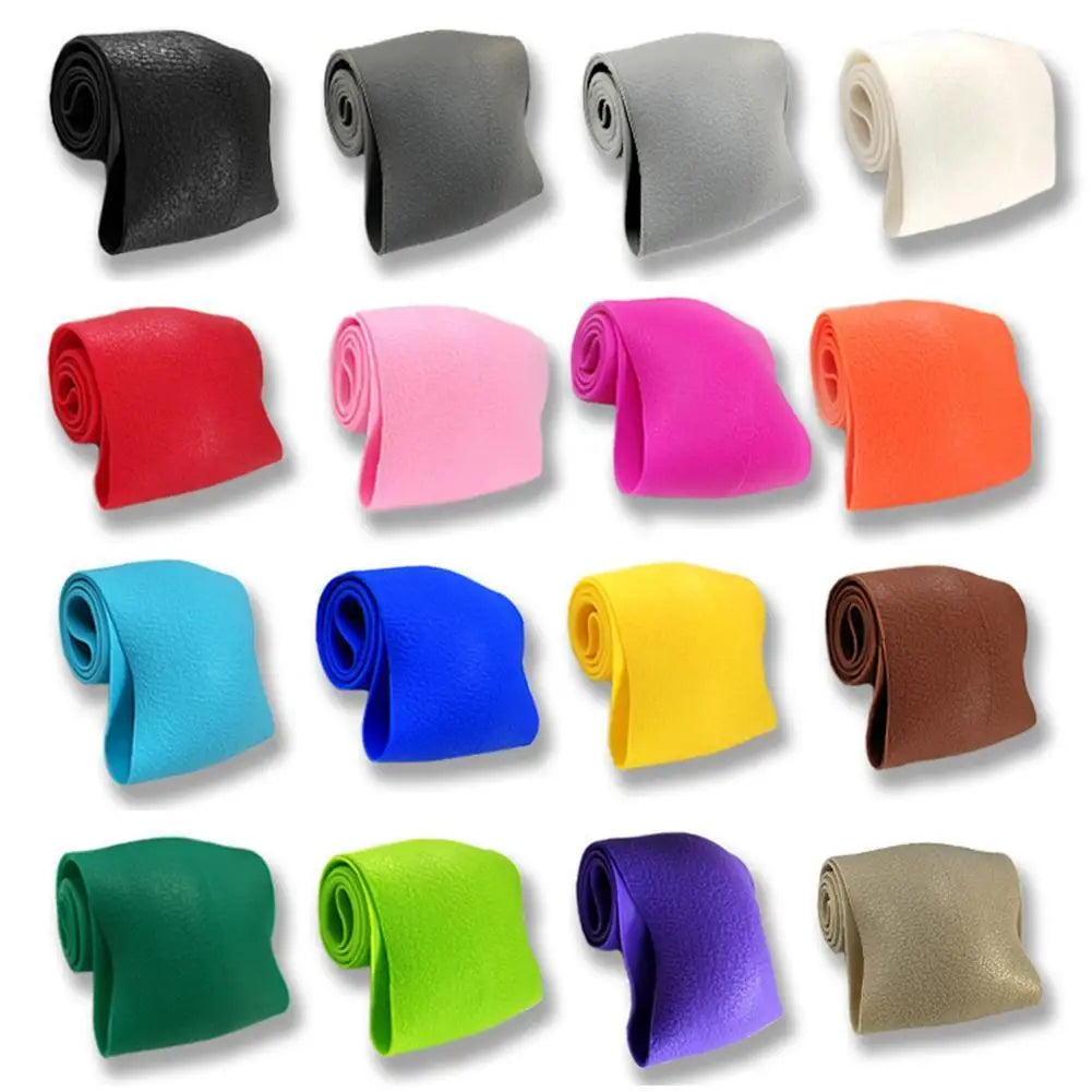 19 Color Car Silicone Steering Wheel Cover For Summer Fashion Sweat Absorbent Non-slip Handle Cover General DIY Parts Qme
