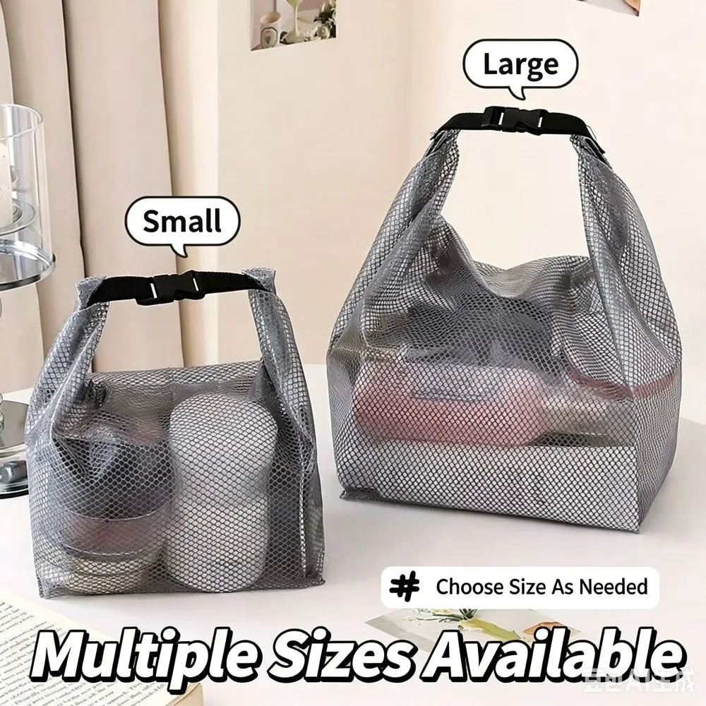 Large Capacity Waterproof Travel Outdoor Fitness Dry/Wet Separation Swimsuit Waterproof Storage Bag Qme