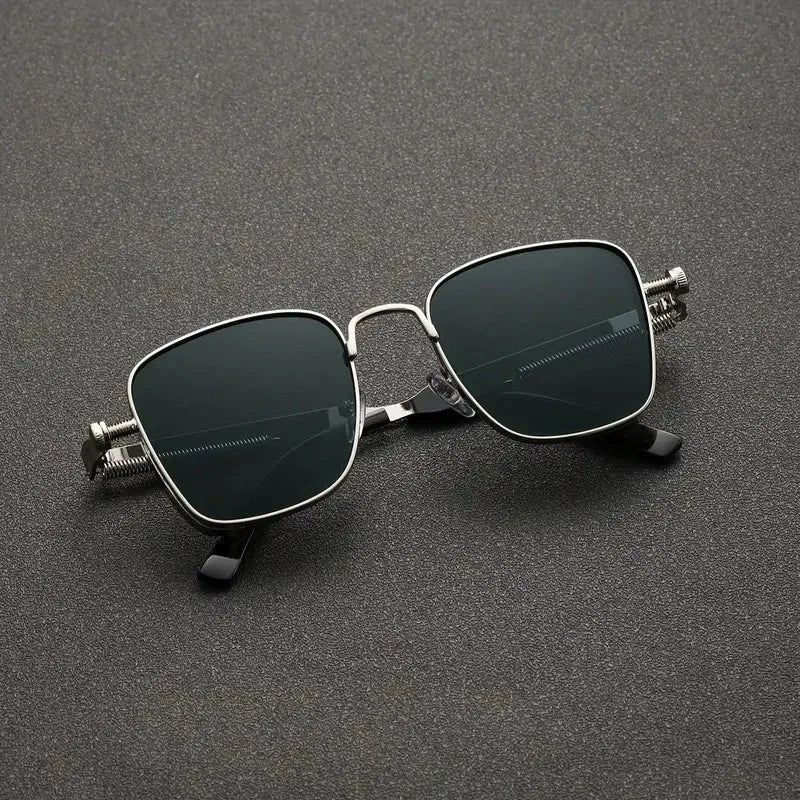Fashion Sunglasses Men Women High End Driving Special Sun Glasses Anti UV Spring Hinges Women Eyepiece Trendy Driver Glasses Qme