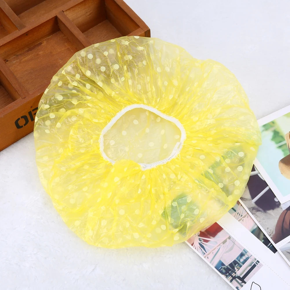 3pz Impermeabile Cuffia Doccia Elastico Per Capelli Shower Bath Hat Bath Hat Bathing Hat Waterproof Bath Hat Shower Bath Hat Qme